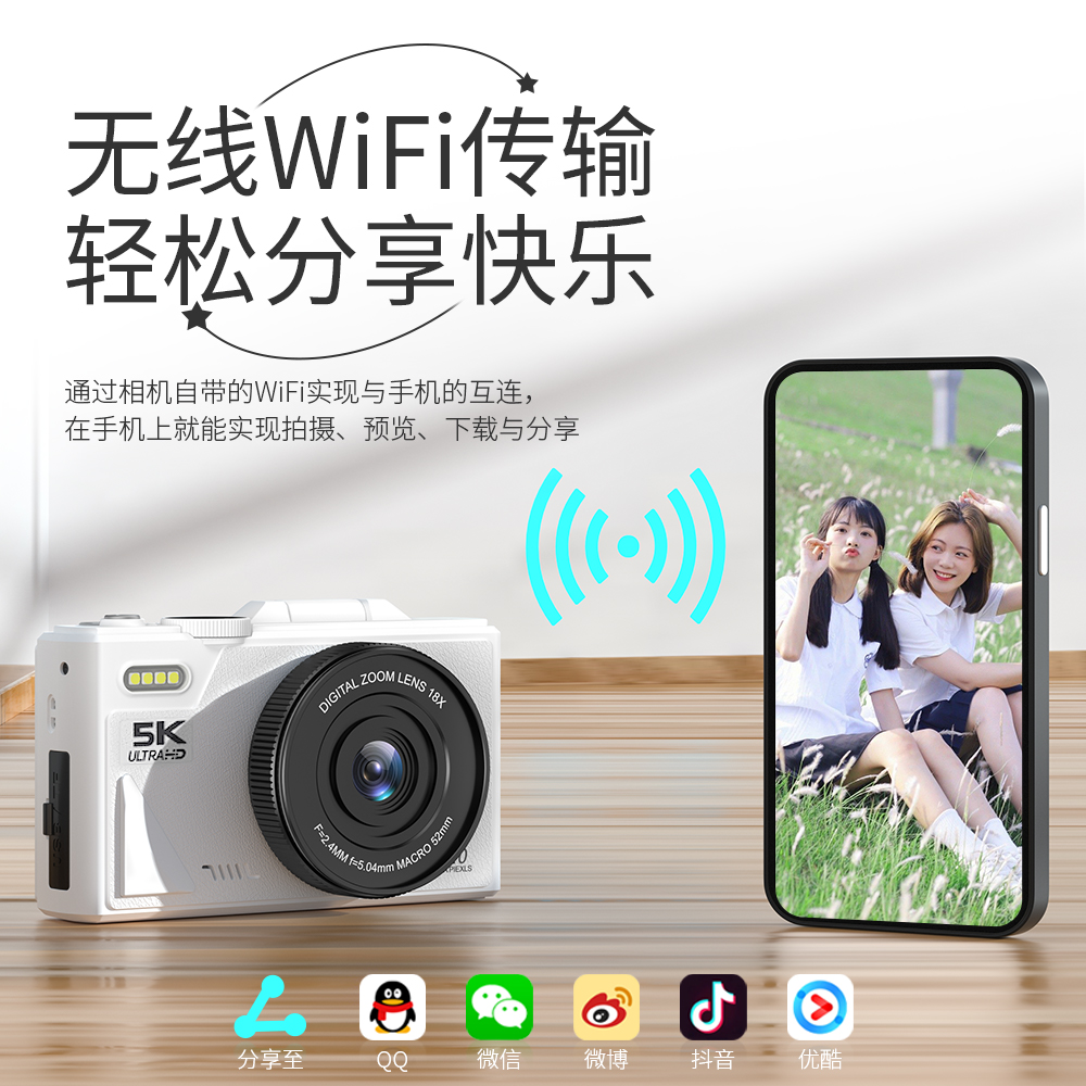W1-翻转自拍数码相机